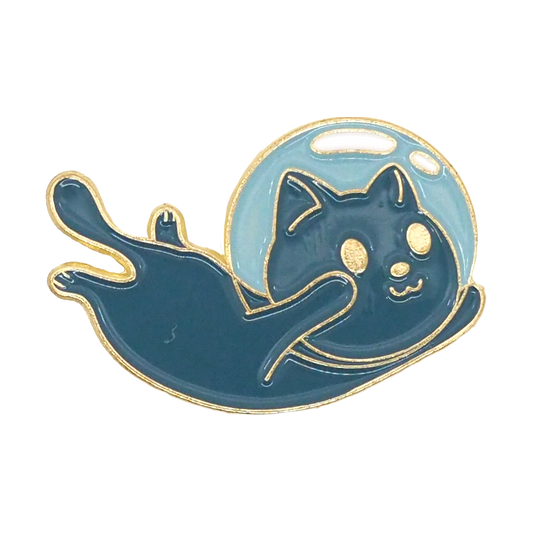 I'm Flying - Space Cat Enamel Pin