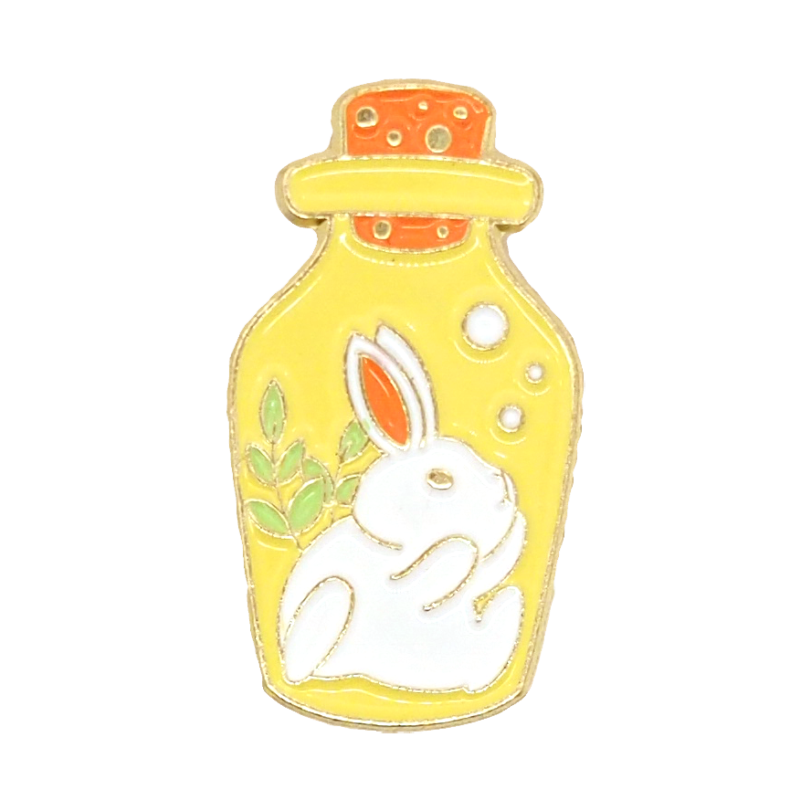 Bunny Potion Enamel Pin