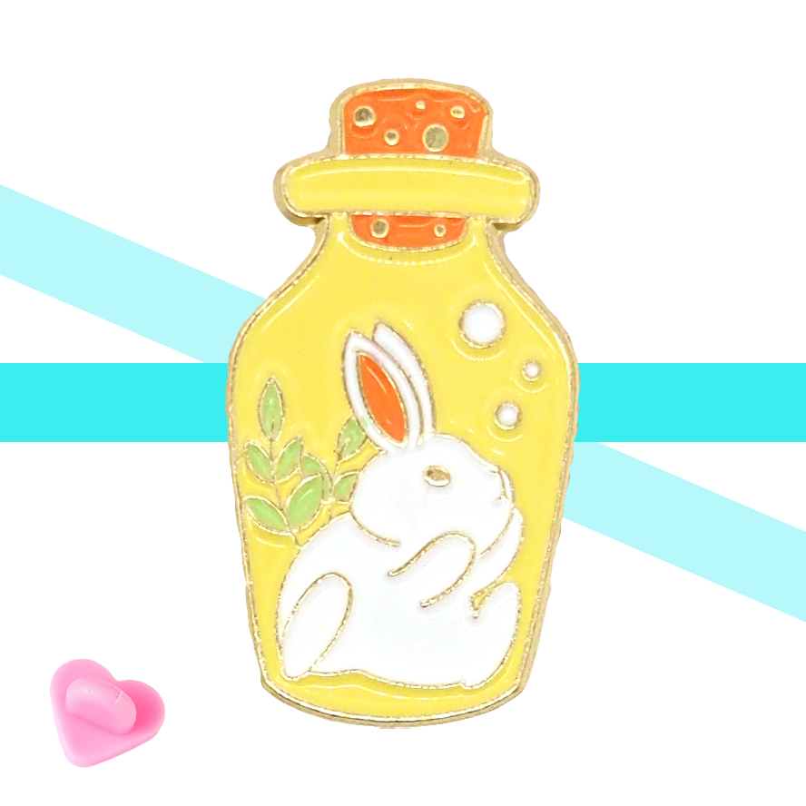 Bunny Potion Enamel Pin