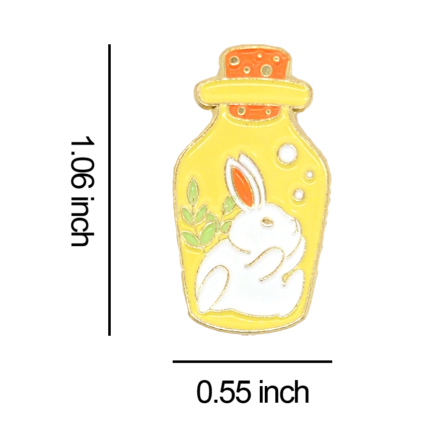 Bunny Potion Enamel Pin