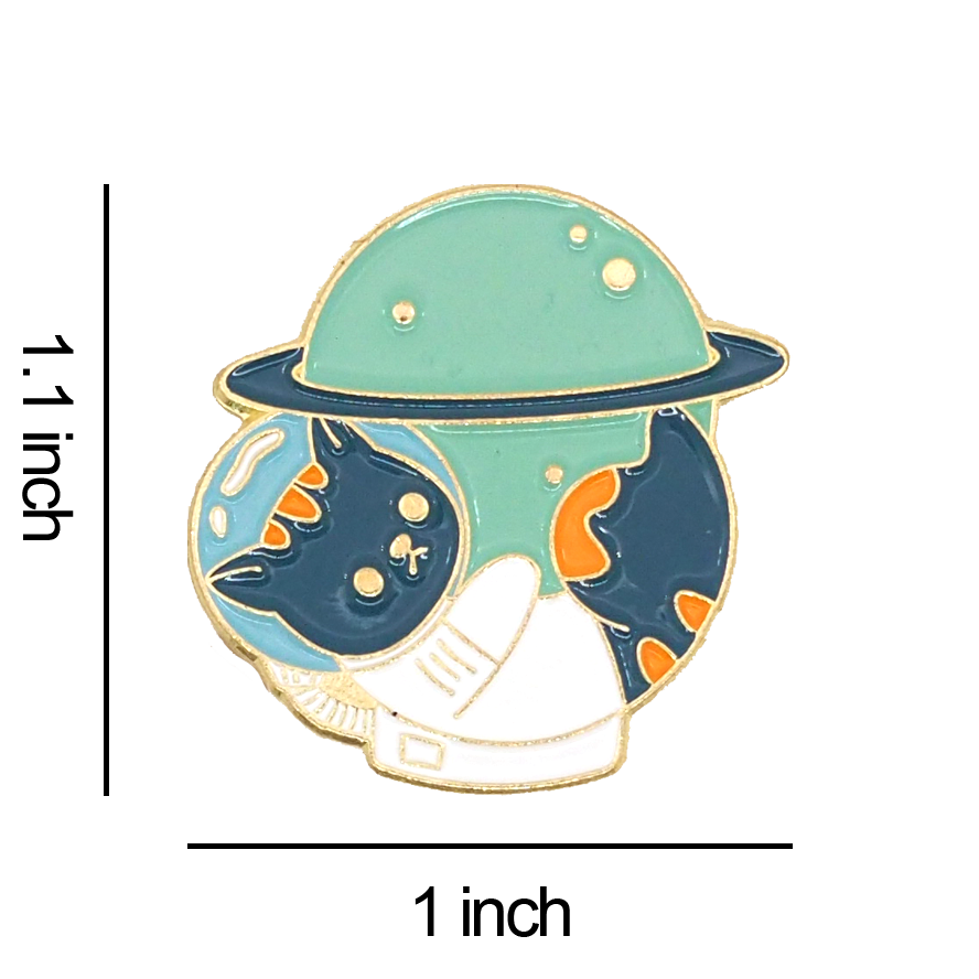 Astro Kitty - Space Cat Enamel Pin