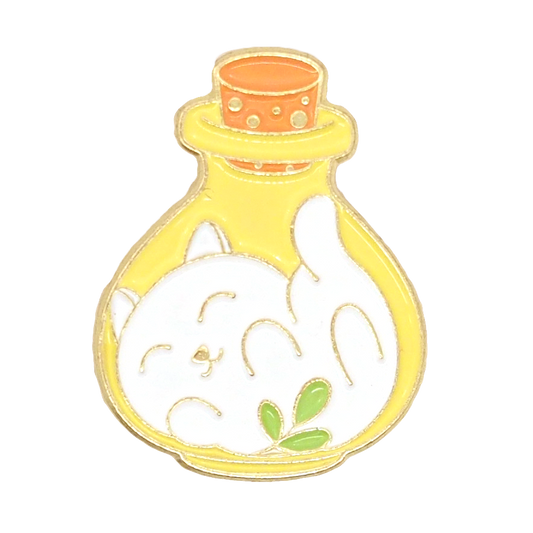 Potion Felinus Enamel Cat Pin