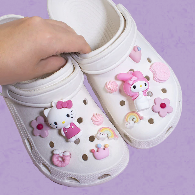 Hello Kitty Shoe Charms for Crocs