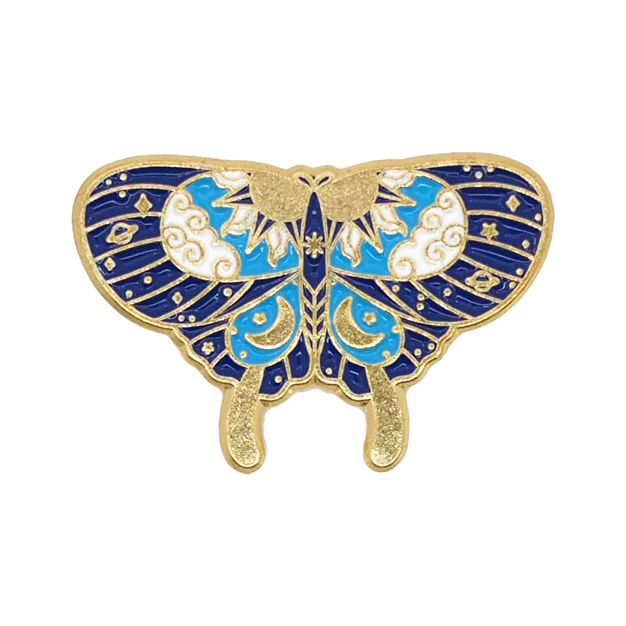 Into the Heavens Butterfly Enamel Pin