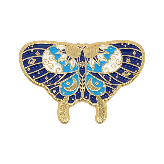 Into the Heavens Butterfly Enamel Pin