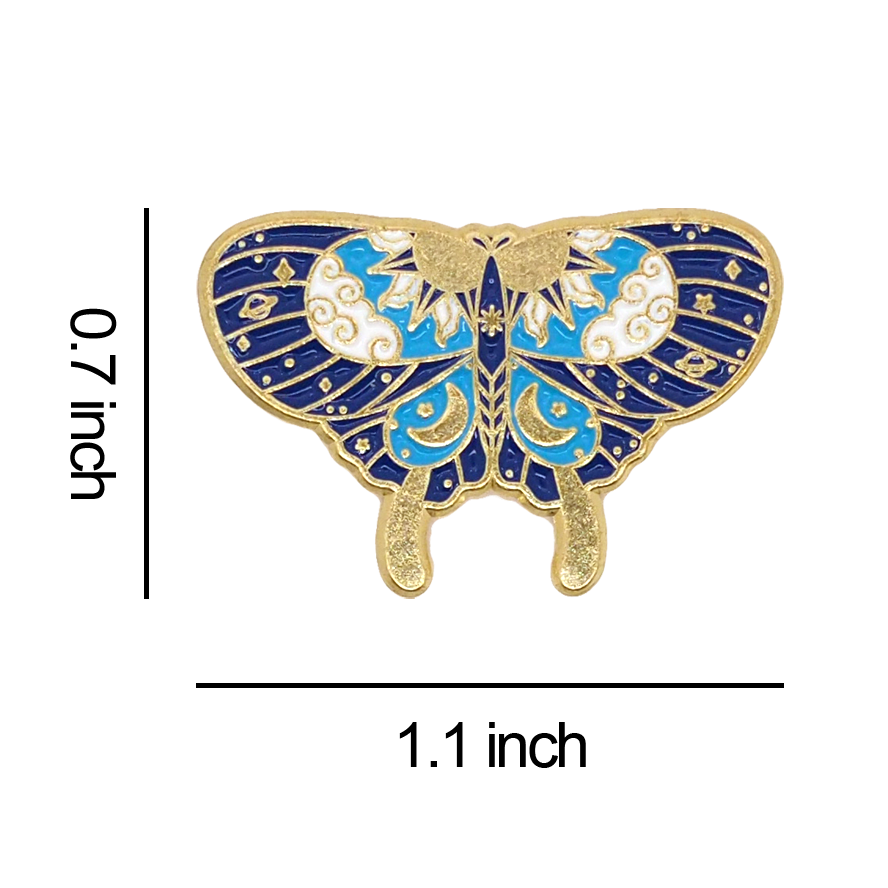 Into the Heavens Butterfly Enamel Pin